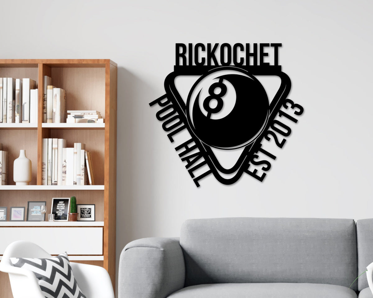 Pool in the Poolrooms Sticker for Sale by WatchfulDesigns