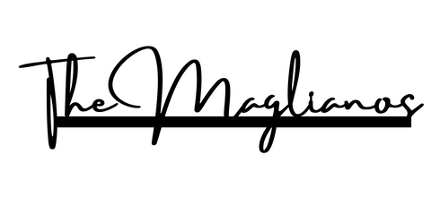 the maglianos/name sign/BLACK/24 inch