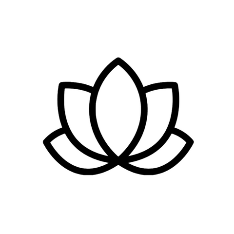 lotus flower/custom sign/BLACK