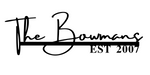 the bowmans/name sign/BLACK/12 in