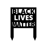 Black Lives Matter Yard Sign - 12 inch