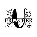 urlacher/monogram sign/BLACK