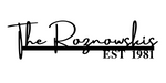 the roznowskis/name sign/BLACK/24 in