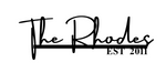 the rhodes/name sign/BLACK