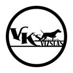 vk's vizslas/custom sign/BLACK