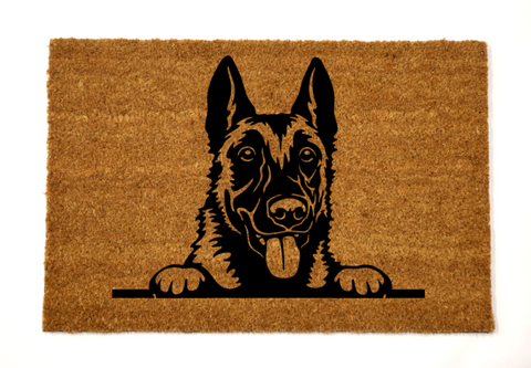 malinois/dog doormat