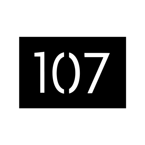 107/apt sign/BLACK