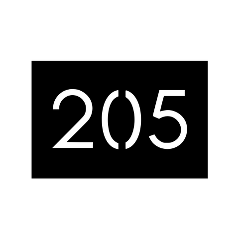 205/apt sign/BLACK