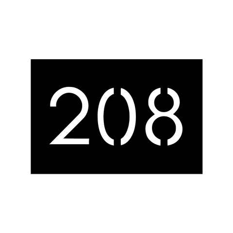 208/apt sign/BLACK