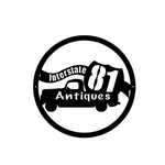 interstate 81 antiques/custom sign/BLACK