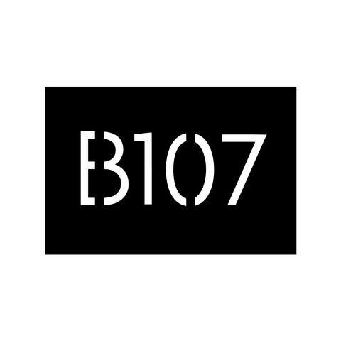 b107/apt sign/BLACK