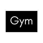 gym/apt sign/BLACK