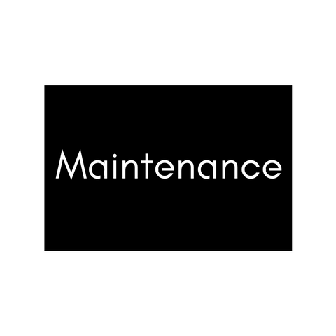maintenance/apt sign/BLACK