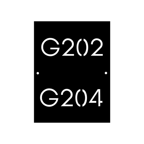 g202 g204/apt sign/BLACK