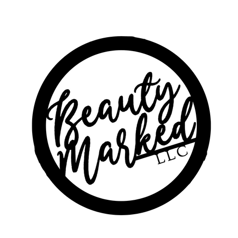 beauty marked/custom sign/BLACK