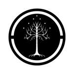 tree of gondor/custom sign/BLACK