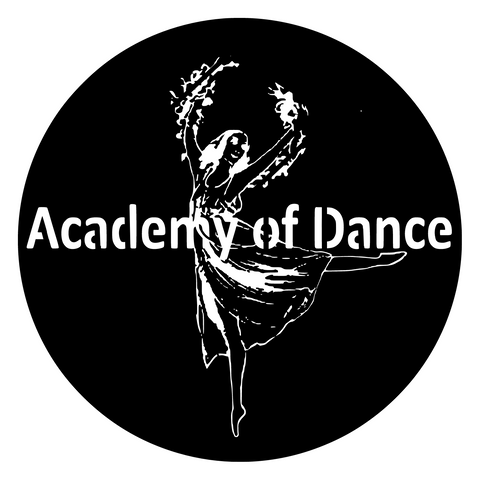 academy of dance/custom sign/BLACK