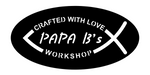 papa b's workshop/custom sign/BLACK