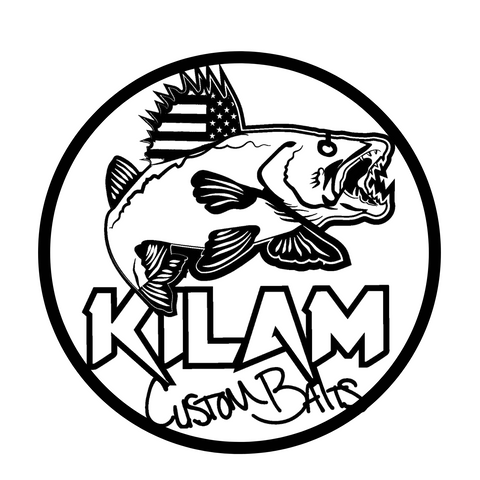 kilam custom baits/custom sign/BLACK