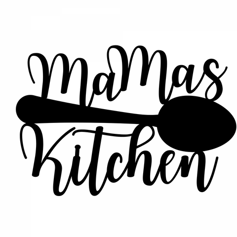 mamas kitchen/kitchen sign/SILVER