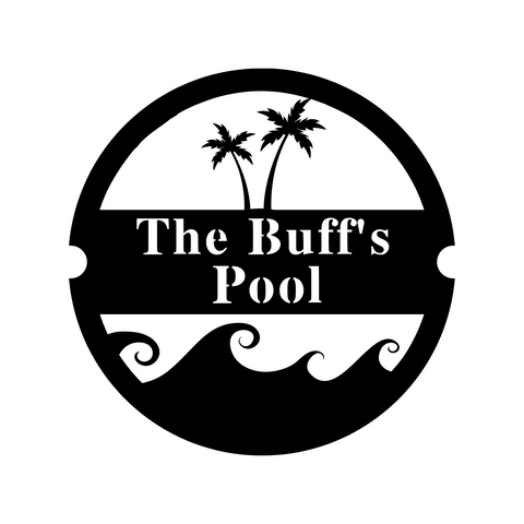 the buff's pool/pool sign/SILVER