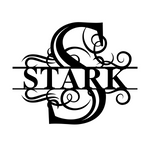 stark/monogram sign/BLACK