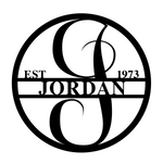 jordan est 1973/monogram sign/BLACK
