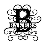 bakers/monogram sign/SILVER