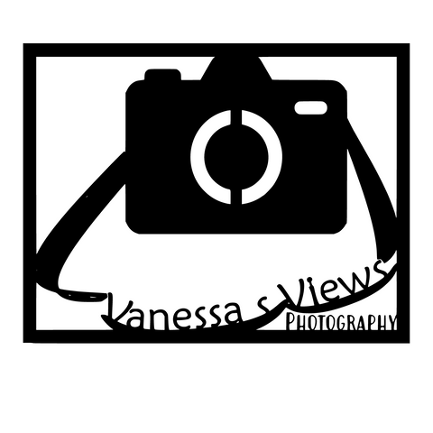 vanessas views photography/custom sign/BLACK