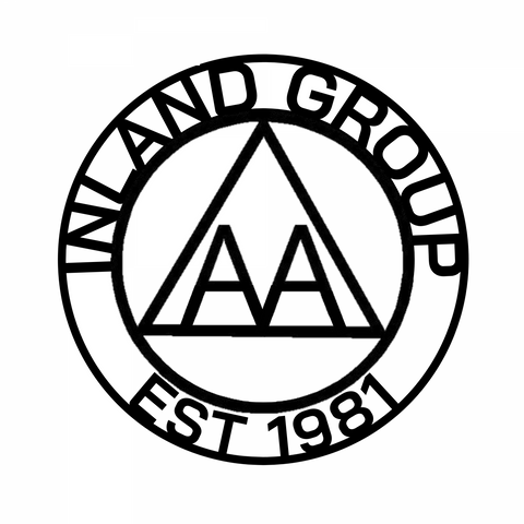 inland group est 1981/custom sign/BLACK