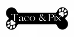 taco & pix/dog bone sign/BLACK