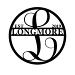 longmore est 2019/monogram sign/BLACK