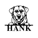 hank/great pyrenees sign/SILVER