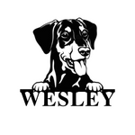 wesley/pointer sign/SILVER