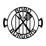 bobo burgers/grill sign/BLACK