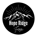 hope ridge farm/custom sign/BLACK