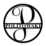 politowski/monogram sign/BLACK