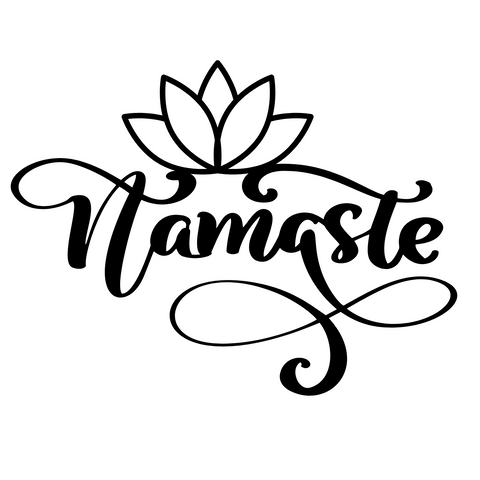 Namaste Sign - 36 inch