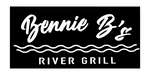 bennie b's river grill/custom sign/BLACK