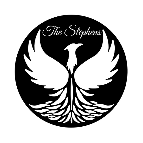 the stephens/custom sign/WHITE