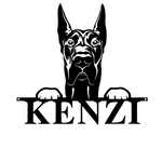 kenzi/great dane sign/BLACK