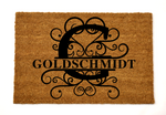 goldschmidt/monogram mat