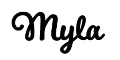 myla/name sign/BLACK