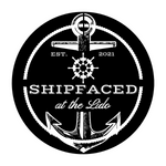 shipfaced at the lido/custom sign/BLACK