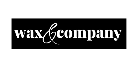 wax company/custom sign/BLACK