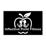 inflection point fitness/custom sign/BLACK