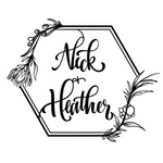 nick + heather/custom sign/BLACK