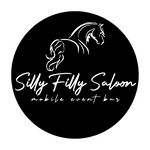 silly filly saloon/custom sign/BLACK