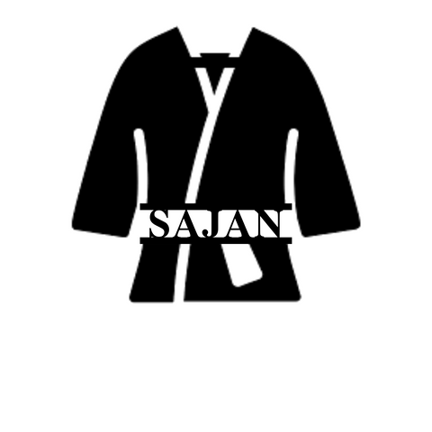 sajan/martial arts sign/BLACK