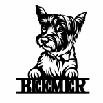 beemer/dog sign/BLACK